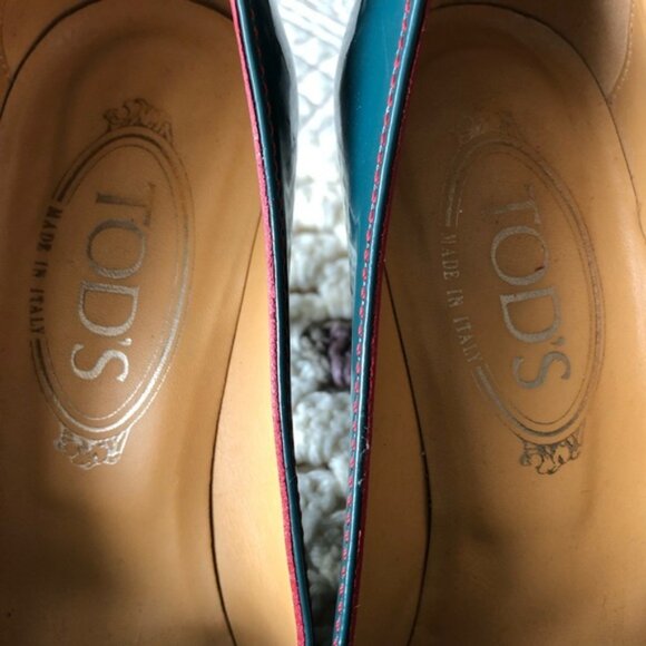 TOD’s patent turquoise pumps - Picture 10 of 10